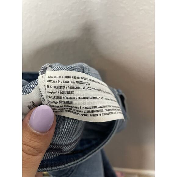 Abercrombie & Fitch Blue Flare Jeans - Picture 10 of 11